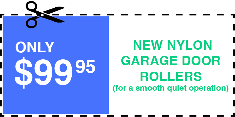 99 off garage door repair